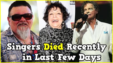 famous musicians who died recently|musician who passed recently.